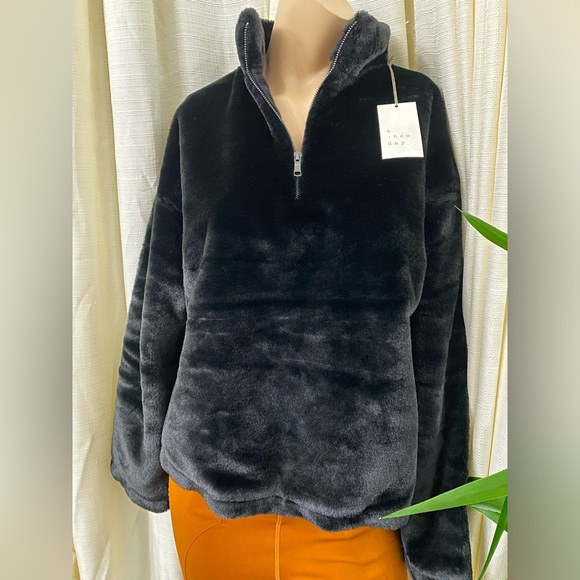 NWT Super Soft Fur Jacket by A.new day 😍😍😍 - Picture 5 of 9